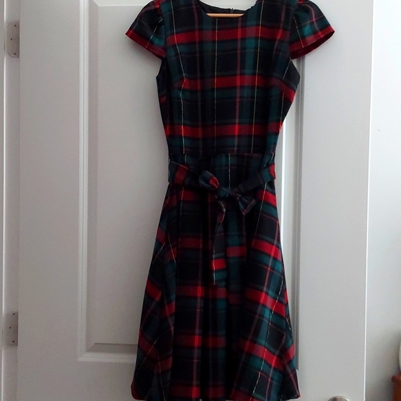 Gibson × Hi Sugarplum Plaid Dress - Picture 4 of 10